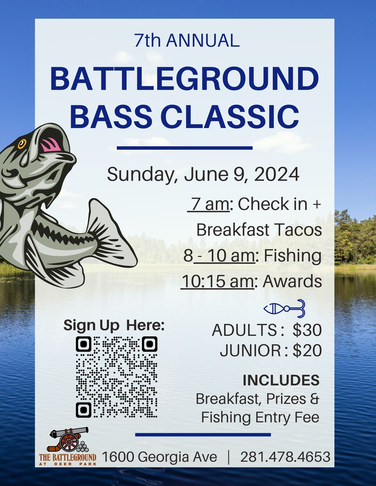 2024 BGGC Bass Classic flyer