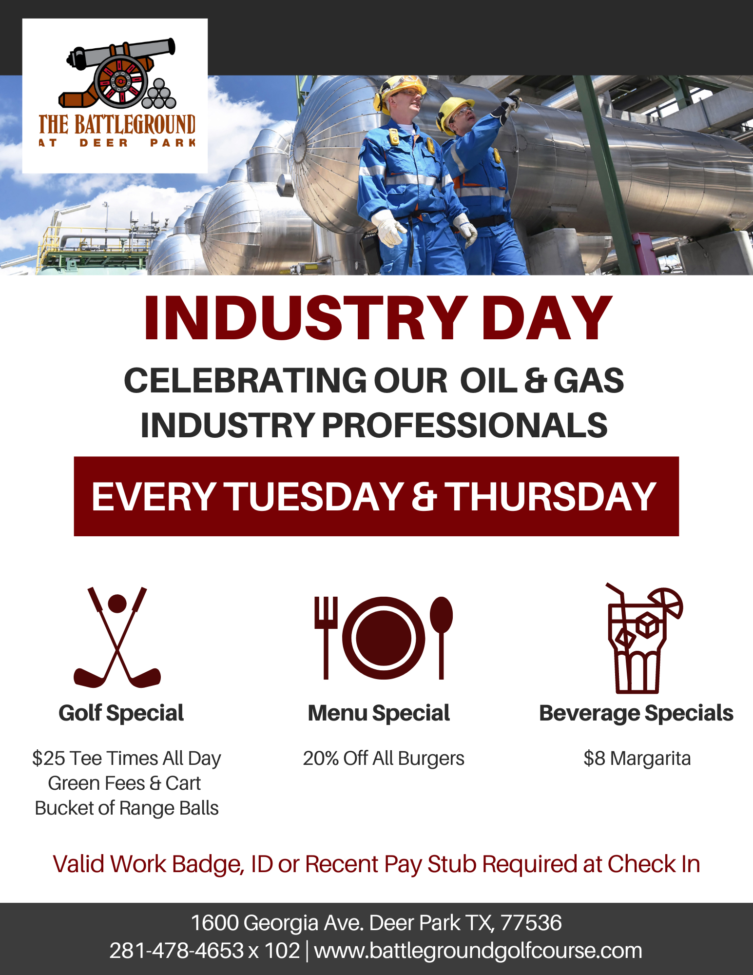  BGGC Oil and Gas Thursday summer special 1