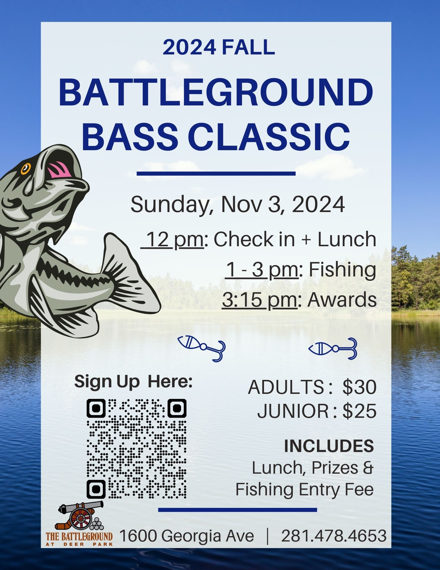 2024 Fall BGGC Bass Classic flyer 1