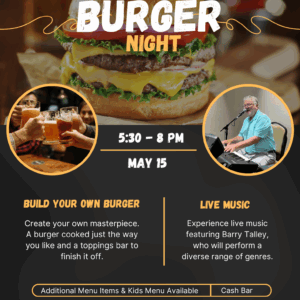 Burger Night with live music