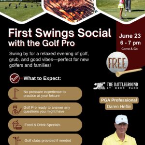 New Golfer Event on the Range